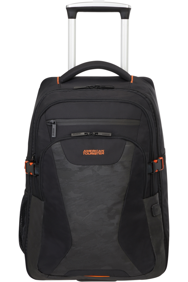 American Tourister At Work Laptop Backpack with Wheels Camo 15.6'  Čern&aacute;