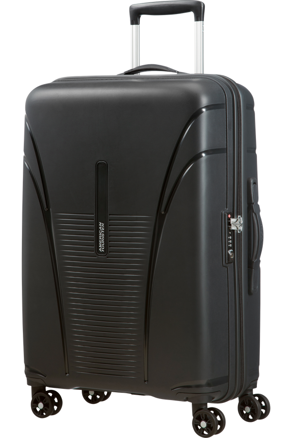 American Tourister Kufr Skytracer Spinner, 4 kolečka, 68 cm, střední, tmavě břidlicová