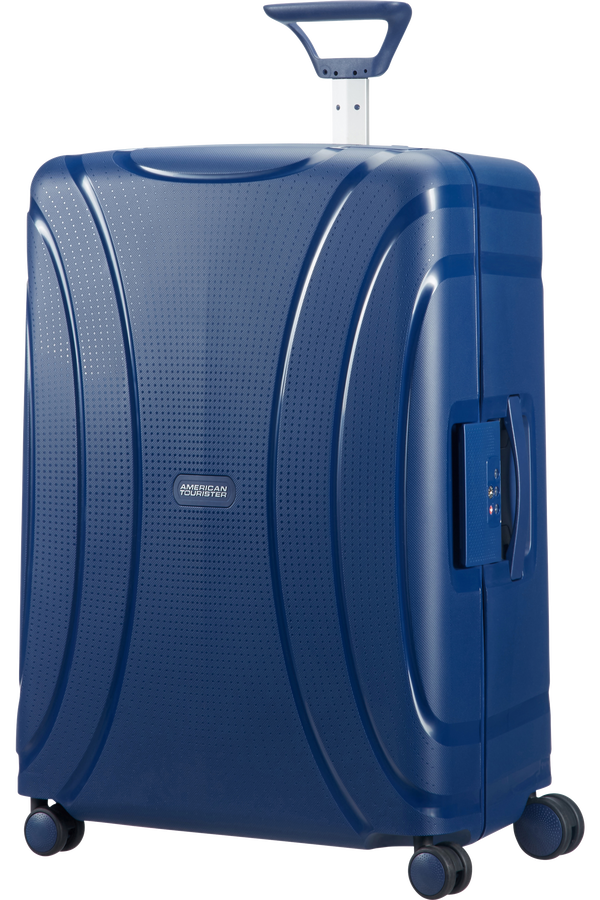 American Tourister Kufr Lock'n'Roll Spinner, 4 kolečka, 69 cm, střední, modrá Nocturno
