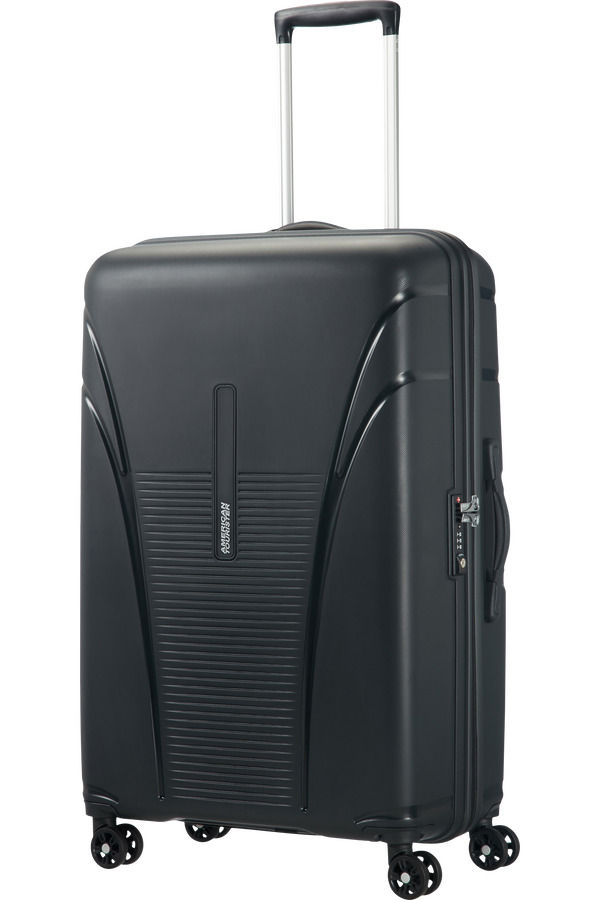 American Tourister Skytracer, 4 kolečka, 77 cm, velk&yacute;, tmavě břidlicov&aacute;