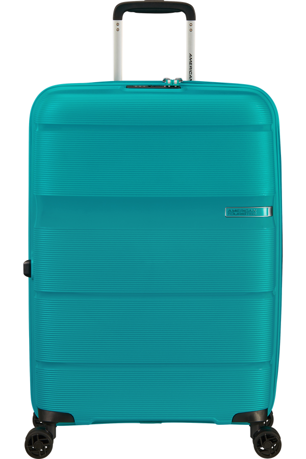 American Tourister Linex Spinner 66cm  Oce&aacute;nsk&aacute; modr&aacute;