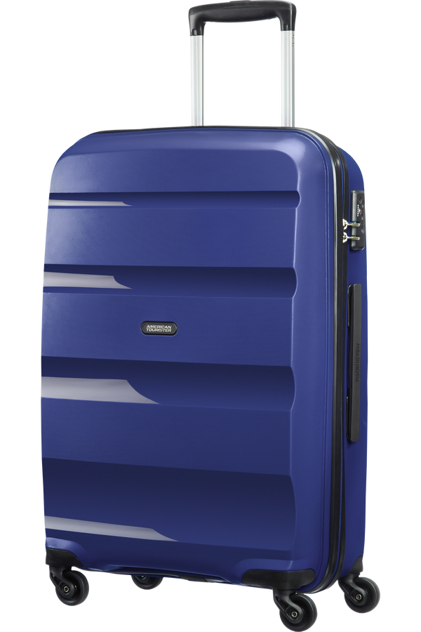 American Tourister Kufr Bon Air Spinner, 4 kolečka, 66 cm, střední, půlnoční námořní modrá American Tourister Kufr Bon Air Spinner, 4 kolečka, 66 cm, střední, půlnoční námořní modrá