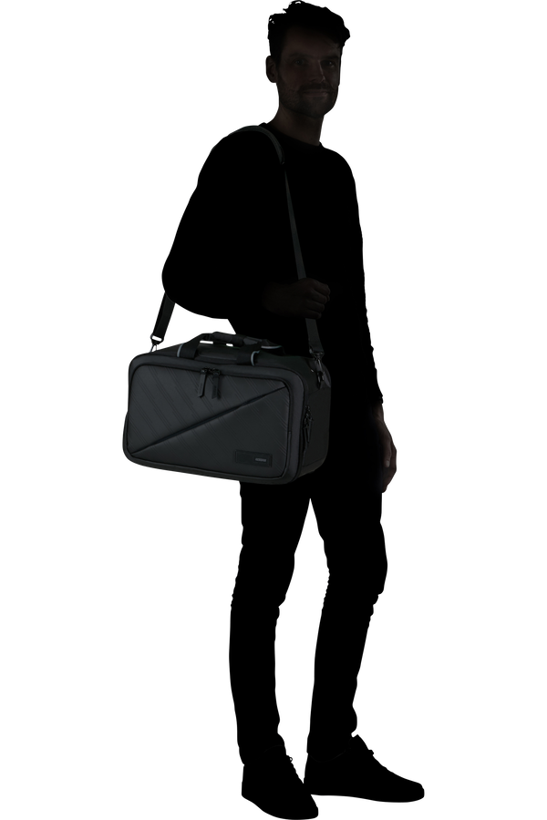 American Tourister Take2cabin 3-Way Boarding Bag Prime  Čern&aacute;