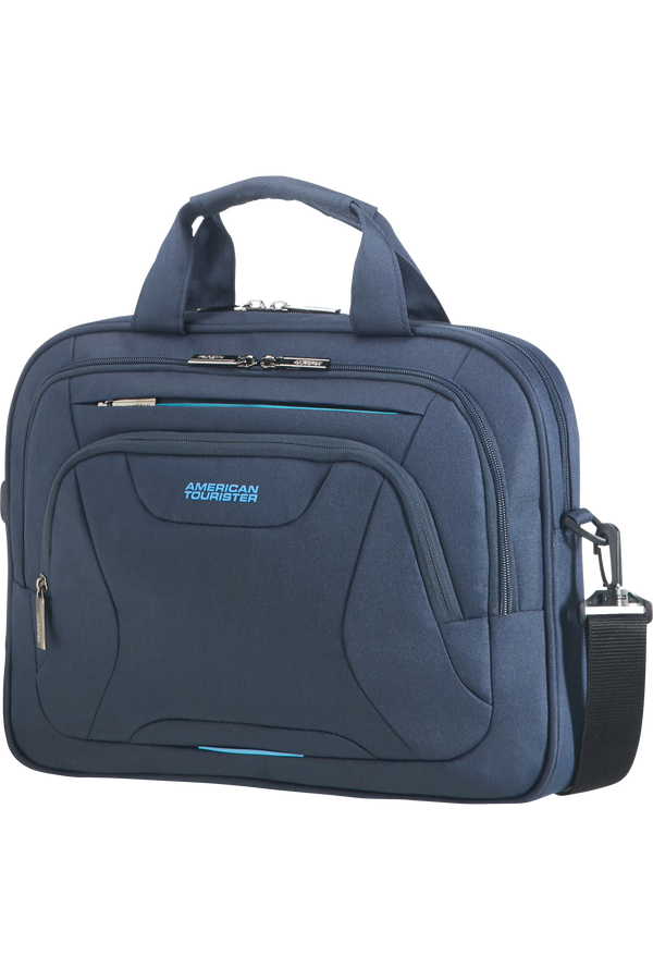 American Tourister Taška na notebook At Work, 33,8-35,8 cm/13,3-14,1 palců, půlnoční námořní modrá