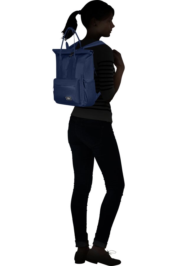 American Tourister Urban Groove Ug25 Tote Backpack 15.6'  Půlnoční námořní modrá