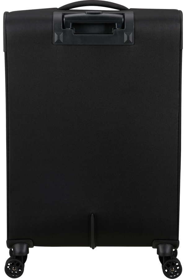 American Tourister Deep Dive Spinner Expandable TSA M  Čern&aacute;/&scaron;ed&aacute;