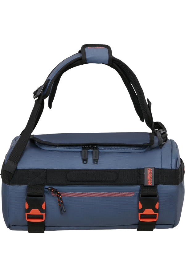 American Tourister Urban Track Duffle/Backpack Coated S  Navy/Orange