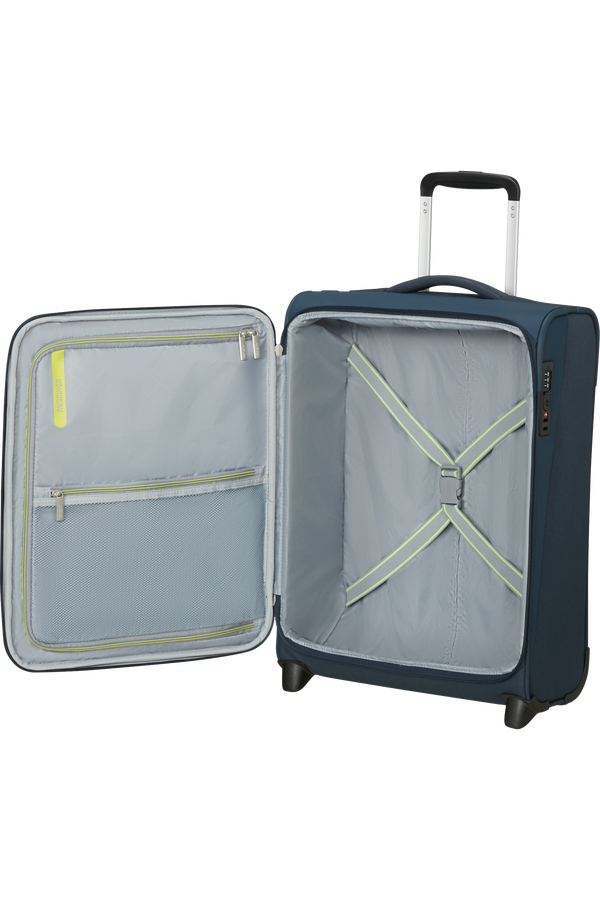 American Tourister Wanderlite Upright S TSA S  Dark Navy