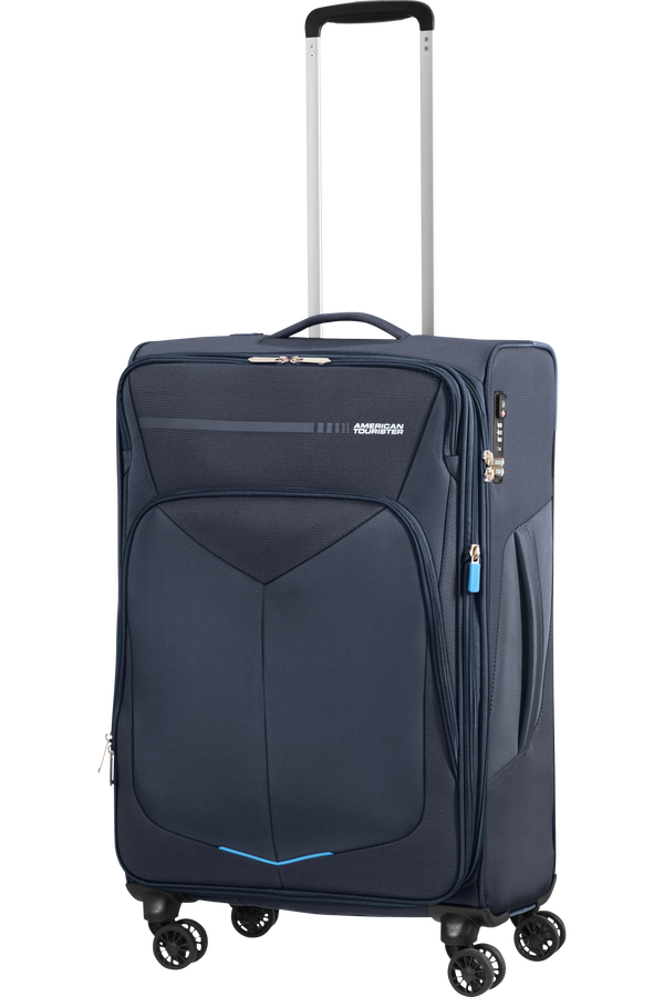 American Tourister Summerfunk Spinner Exp TSA 67cm  Námořní modrá American Tourister Summerfunk Spinner Exp TSA 67cm  Námořní modrá