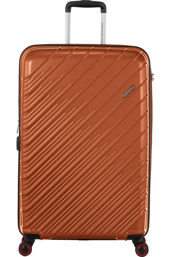 American Tourister Speedstar Spinner 77/28 Exp Tsa  Copper Orange