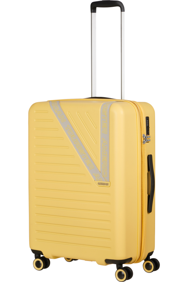 American Tourister Dynabelt Spinner EXP TSA 66cm  Z&aacute;řivě žlut&aacute;