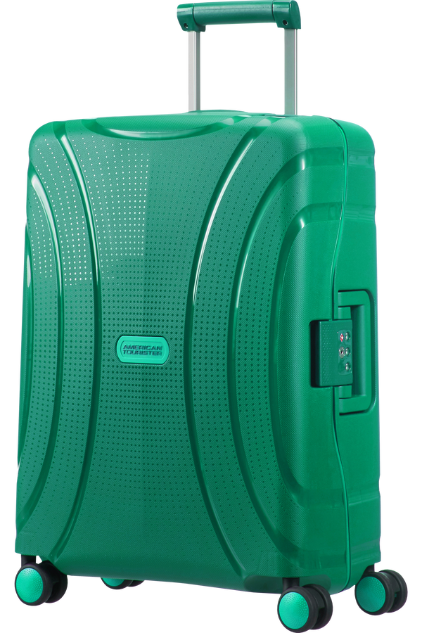 American Tourister Lock'n'Roll 4-wheel cabin baggage Spinner suitcase 40x55x20cm Vivid Green