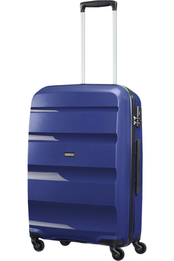 American Tourister Kufr Bon Air Spinner, 4 kolečka, 66 cm, střední, půlnoční námořní modrá American Tourister Kufr Bon Air Spinner, 4 kolečka, 66 cm, střední, půlnoční námořní modrá