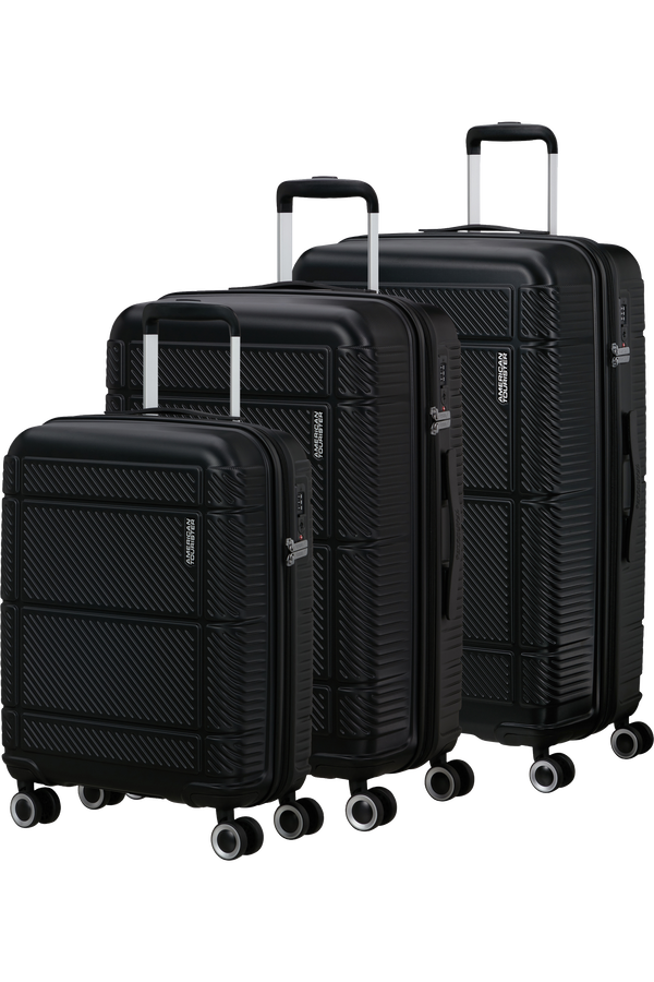 American Tourister Speedplay 3 PC Set A  Černá