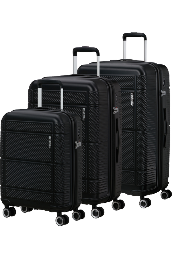 American Tourister Speedplay 3 PC Set A Černá