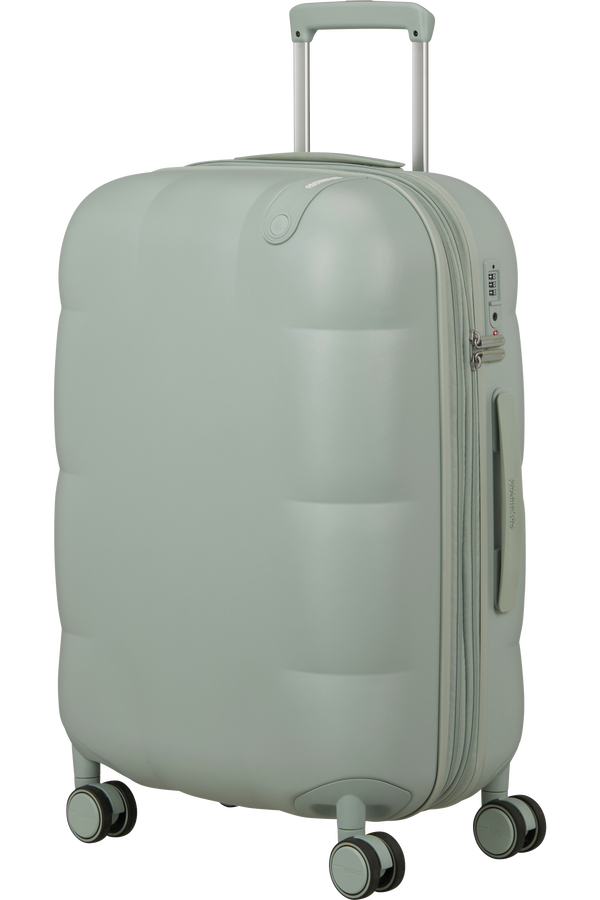 Dreami 67cm Středně velk&yacute; kufr | American Tourister Dreami Spinner Exp Tsa 67cm  Everdream Sage