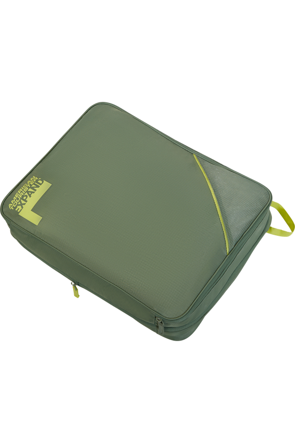 Packing Cubes Sada 3 balic&iacute;ch kostek | American Tourister American Tourist. Ta Packing Cubes S/M/L  Olive/Lime