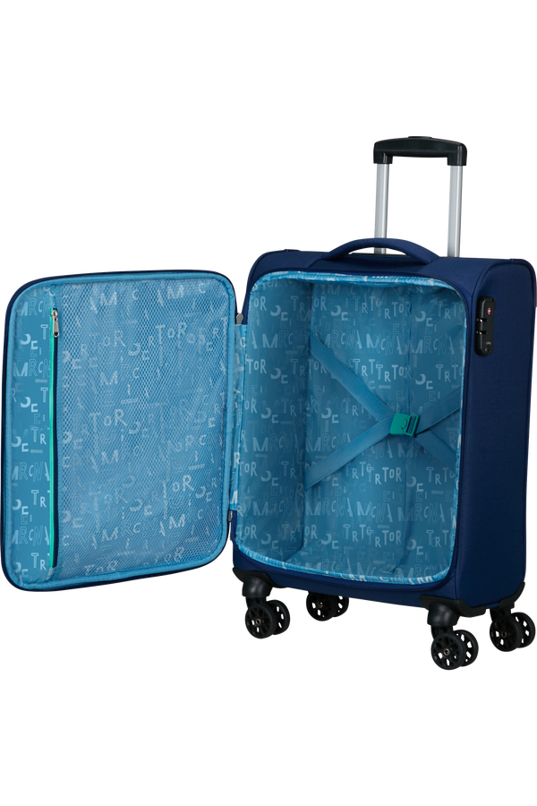 American Tourister Sea Seeker Spinner 55/20 Tsa 55 cm  Combat Navy