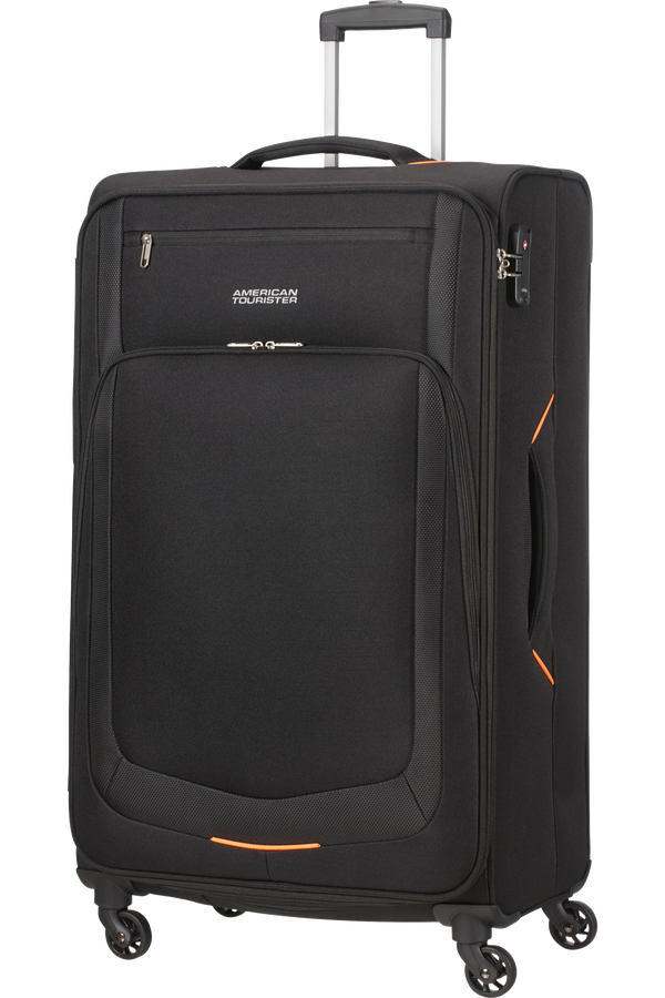 American Tourister Summer Session Spinner TSA L  Black/Orange
