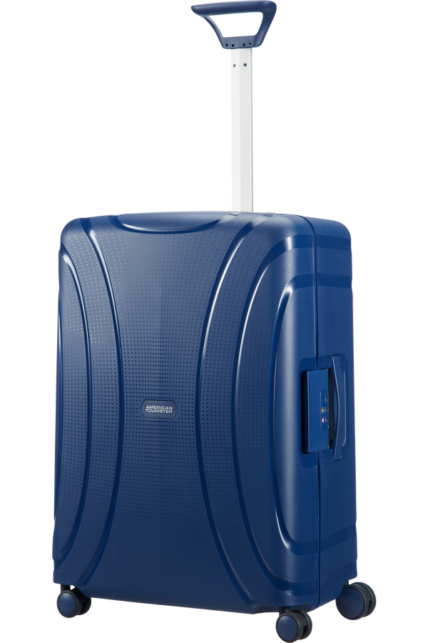 American Tourister Kufr Lock'n'Roll Spinner, 4 kolečka, 69 cm, střední, modrá Nocturno