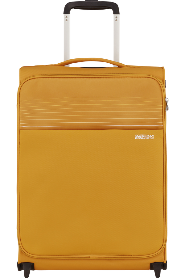 American Tourister Lite Ray Upright TSA 55cm  Zlatě žlut&aacute;