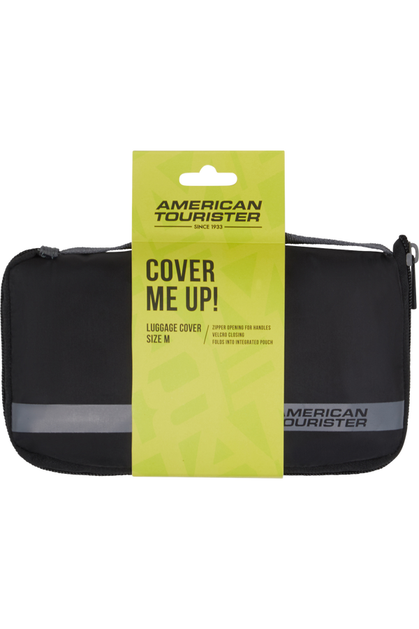 American Tourister American Tourist. Ta Foldable Luggage Cover M  Čern&aacute;/&scaron;ed&aacute;