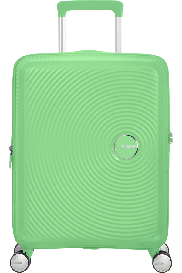 American Tourister Soundbox Spinner TSA Expandable 55cm  Jarn&iacute; zelen&aacute;