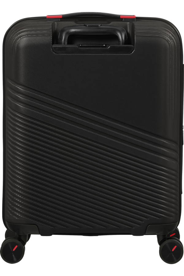 American Tourister Triple Trace Spinner TSA Expandable 55cm  Black/Red American Tourister Triple Trace Spinner TSA Expandable 55cm  Black/Red