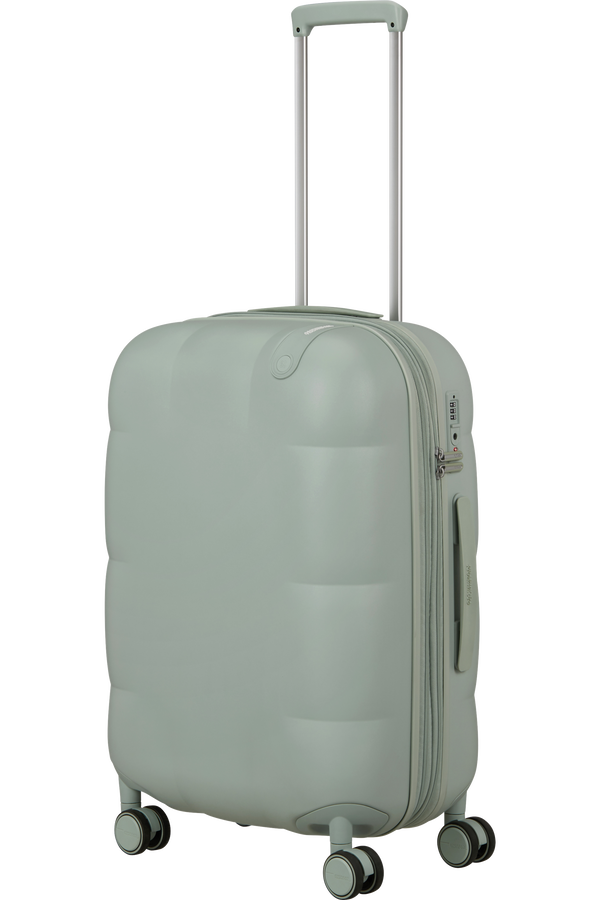 Dreami 67cm Středně velk&yacute; kufr | American Tourister Dreami Spinner Exp Tsa 67cm  Everdream Sage