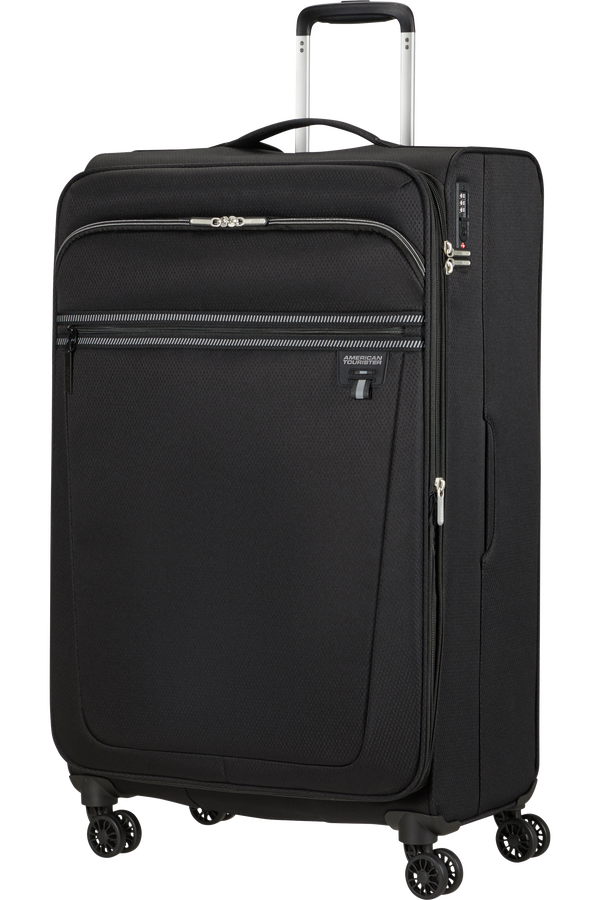 American Tourister Aerospin Spinner Expandable L  Čern&aacute;