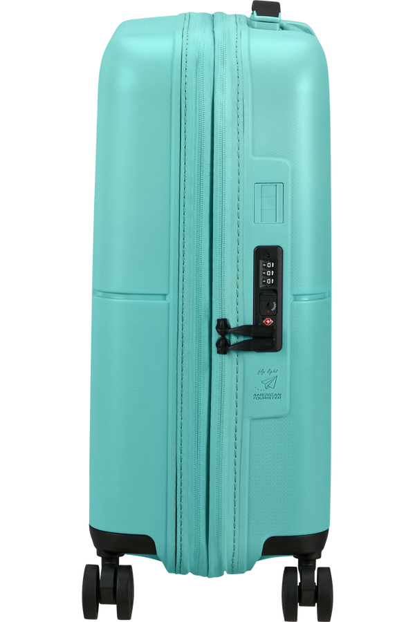 American Tourister DashPop Spinner Expandable TSA 55cm Aqua Sky