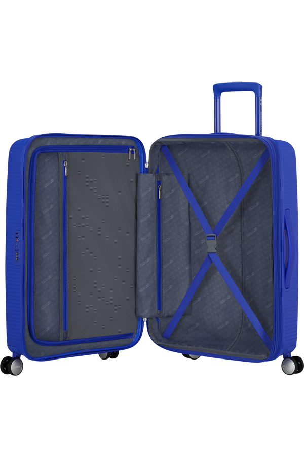 American Tourister SoundBox Spinner Expandable 67cm  Cobalt Blue