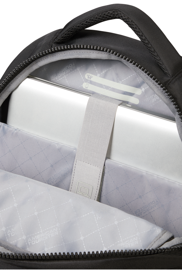 American Tourister Urban Groove Laptop Backpack 10  14inch Čern&aacute;