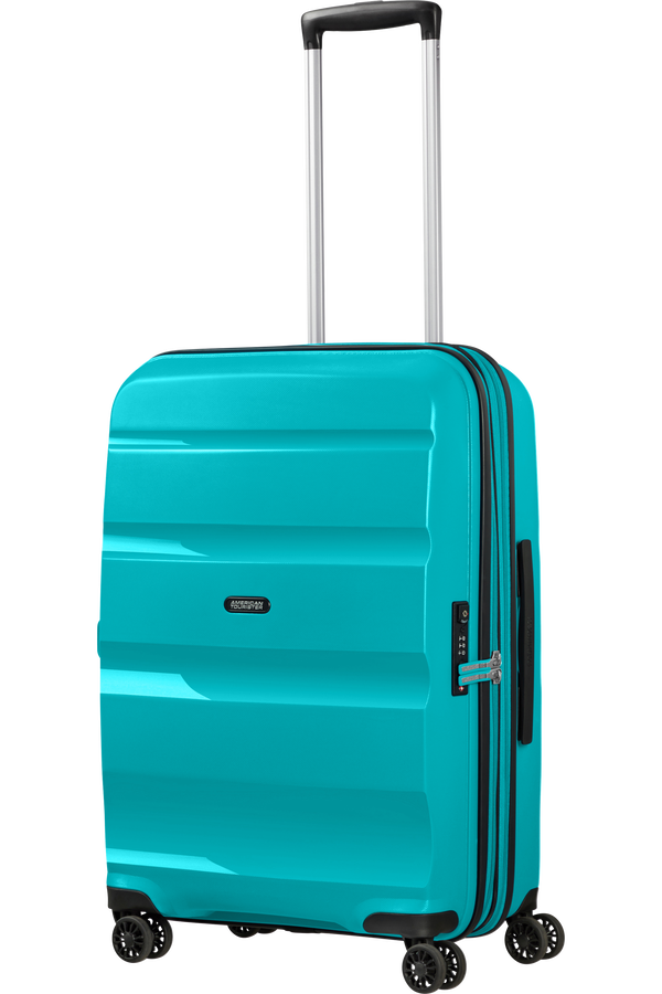 American Tourister Bon Air Dlx Spinner TSA Expandable 66cm  Tmavě tyrkysová
