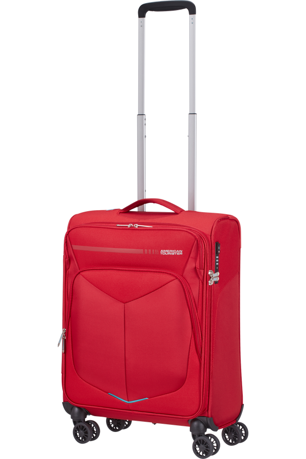 American Tourister Summerfunk Spinner Strict TSA 55cm  Červená
