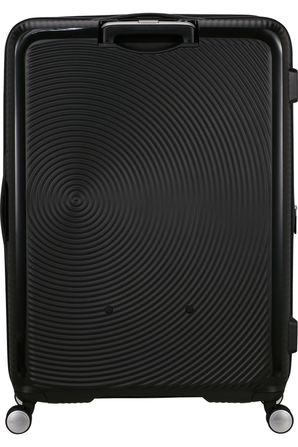 American Tourister SoundBox Spinner TSA Expandable 80cm  Temná černá