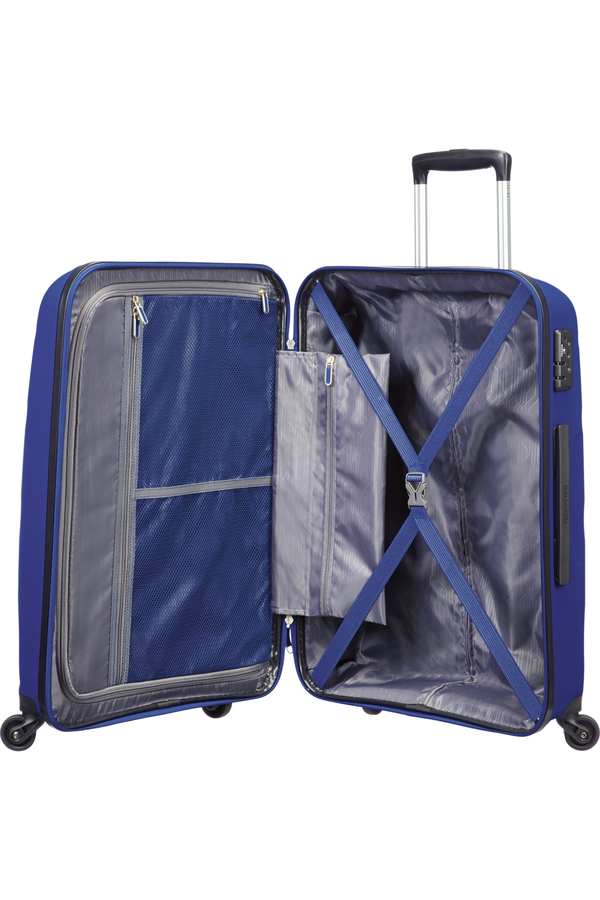 American Tourister Kufr Bon Air Spinner, 4 kolečka, 75 cm, velký, půlnoční námořní modrá American Tourister Kufr Bon Air Spinner, 4 kolečka, 75 cm, velký, půlnoční námořní modrá