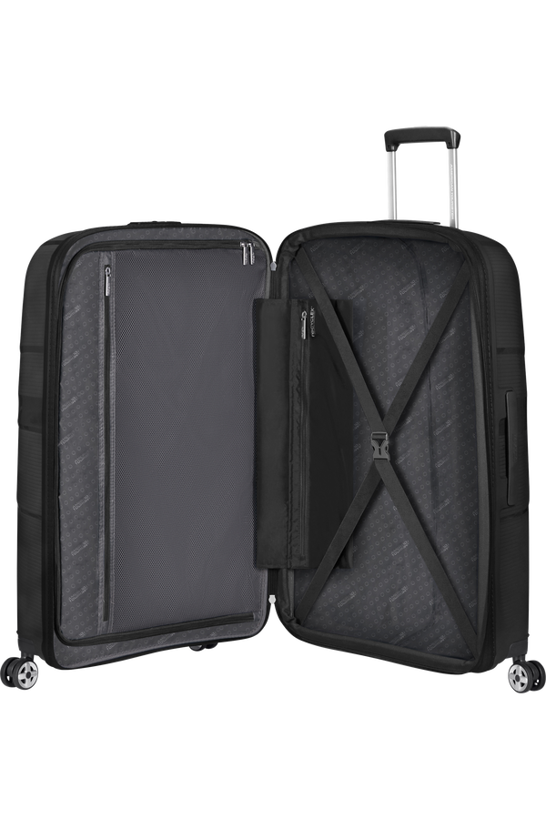 American Tourister Starvibe Spinner Expandable 77cm Černá American Tourister Starvibe Spinner Expandable 77cm Černá