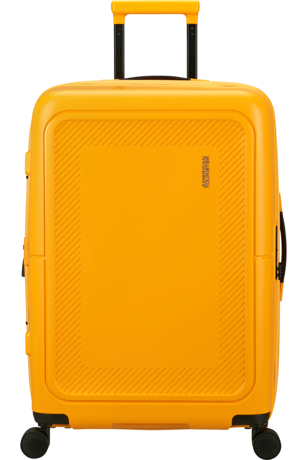 American Tourister DashPop Spinner Expandable TSA 67cm Zlatě žlutá