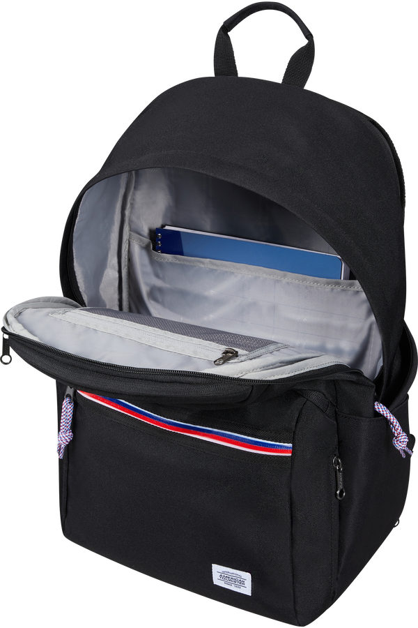 American Tourister Upbeat Lapt Backpack Zip 15.6' L  Čern&aacute;
