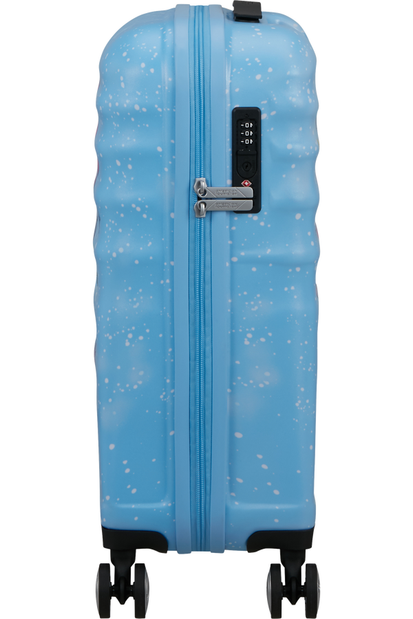 Disney Wavebreaker 55cm Kabinov&eacute; zavazadlo | American Tourister Disney Wavebreaker Spinner TSA Disney Fl 55cm  Stitch Universe