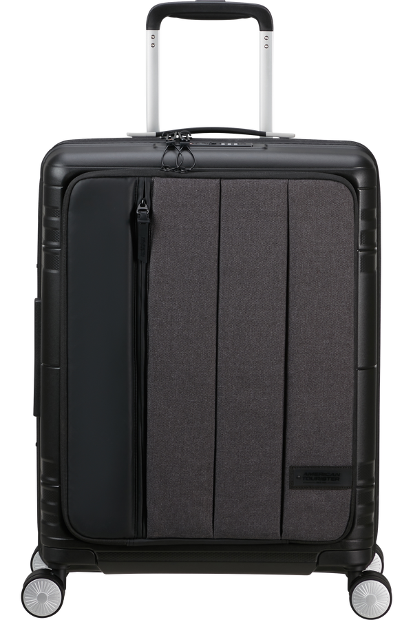 American Tourister Hello Cabin Spinner Expandable 55cm Grey Melange