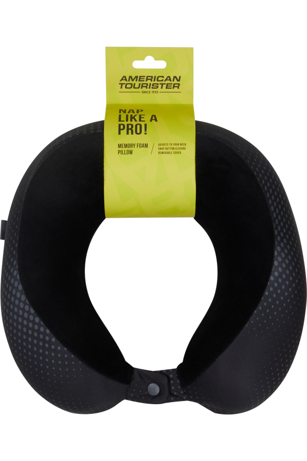 American Tourister American Tourist. Ta Travel Pillow Memoryfoam  Čern&aacute;/&scaron;ed&aacute;
