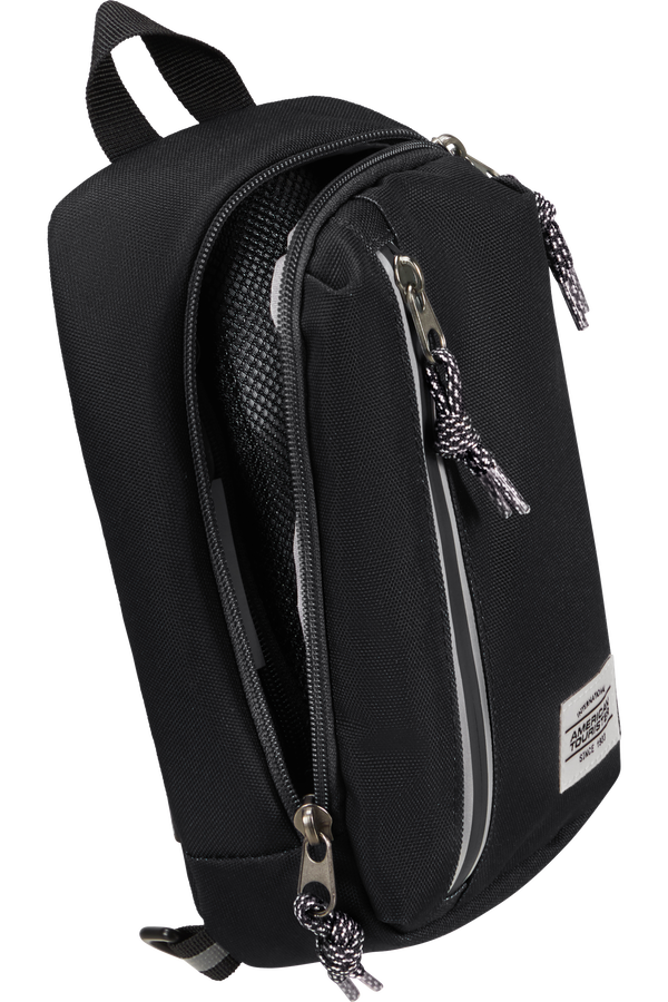 American Tourister Brightup Sling Bag Zip  Černá