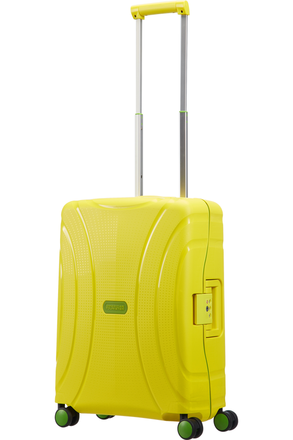 American Tourister Kufr Lock'n'Roll Spinner, 4 kolečka, kabinové zavazadlo, 40x55x20 cm, sluneční žlutá