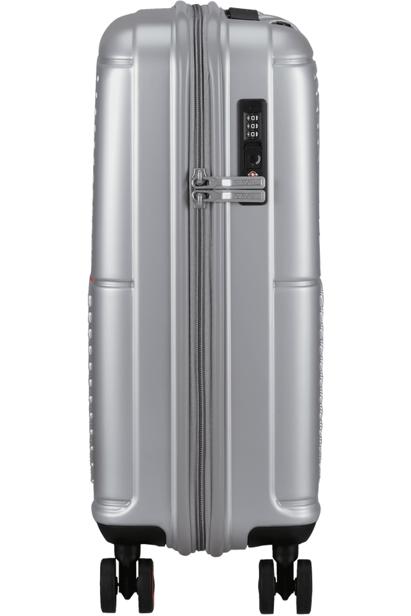 American Tourister Geopop Spinner 55/20 Tsa. 55cm  Metalická stříbrná
