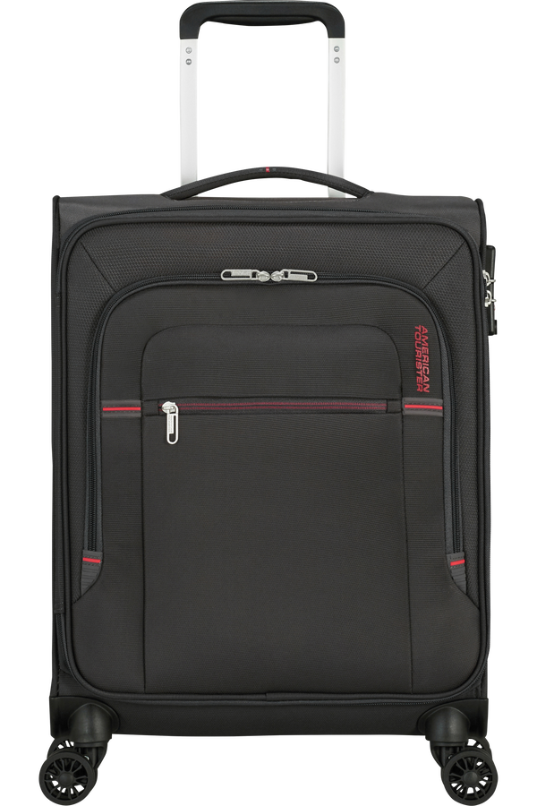 American Tourister Crosstrack Spinner 55cm  Šedá/červená