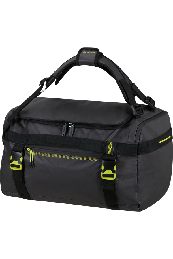 American Tourister Urban Track Duffle/Backpack Coated L  Black/Lime