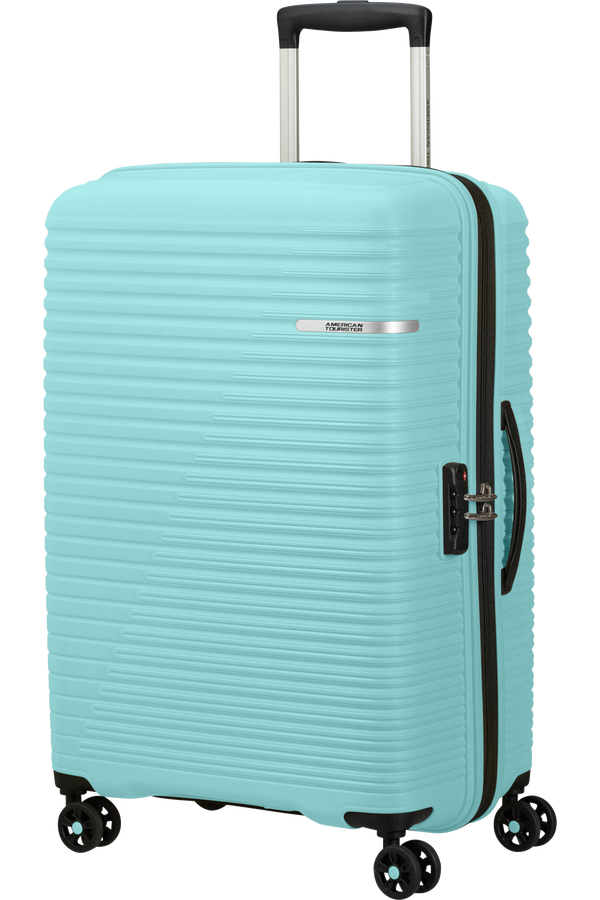 American Tourister Liftoff Spinner Exp Tsa 67cm  Letn&iacute; modr&aacute;