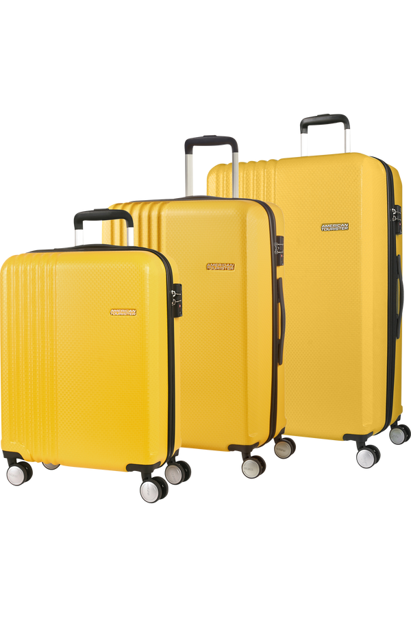 American Tourister Beachrider 3 Pc Set A  Žlutá